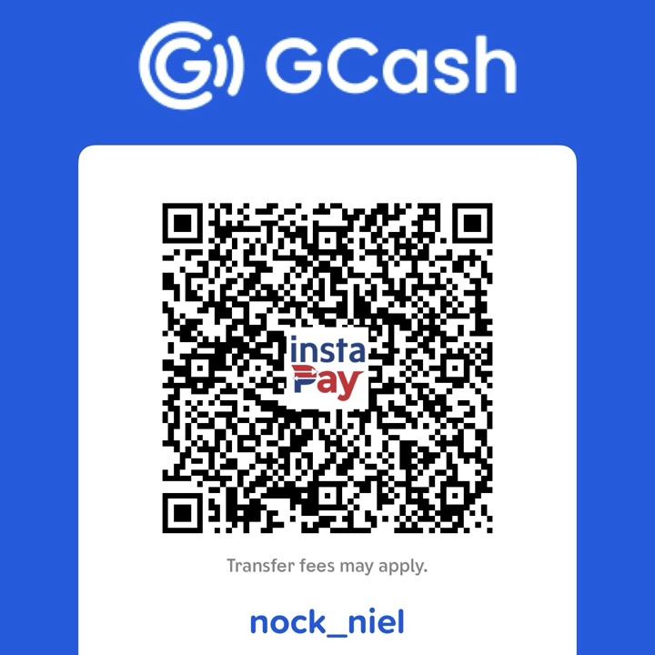 GCash QR code for nock_niel